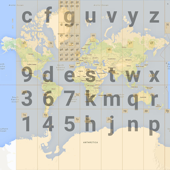 Geohashes by Movable Type Scripts